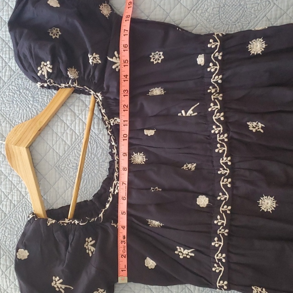 Gretchen Scott, Big Love Maxi Dress, Navy Blue, Size M - Picture 11 of 12